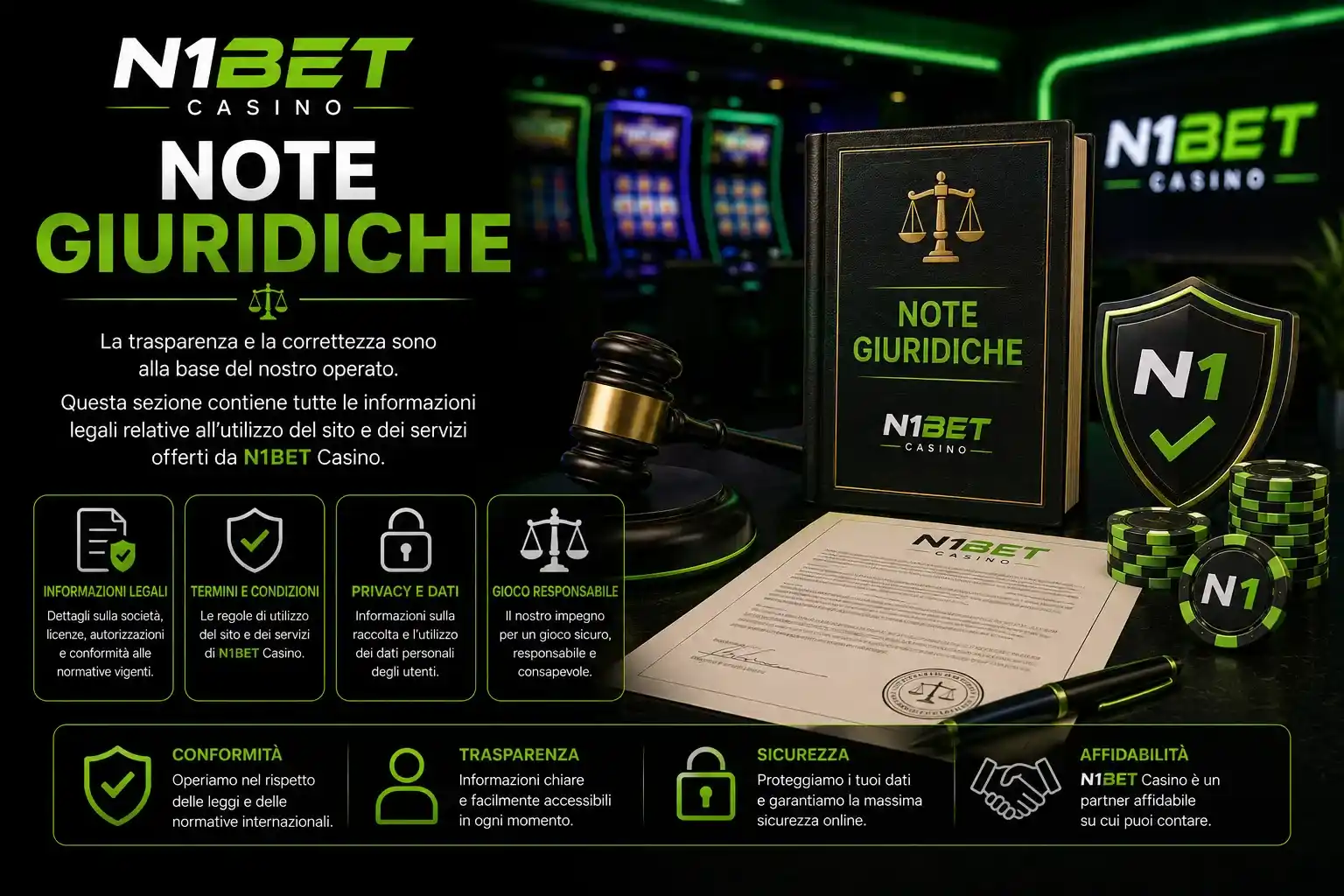 n1bet casino note